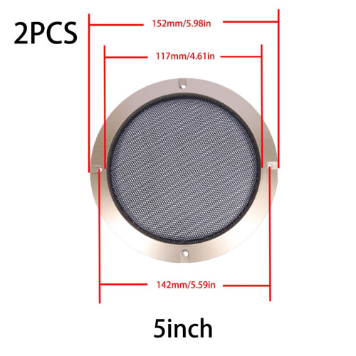 Auto Car Subwoofer Grille 2 pcs