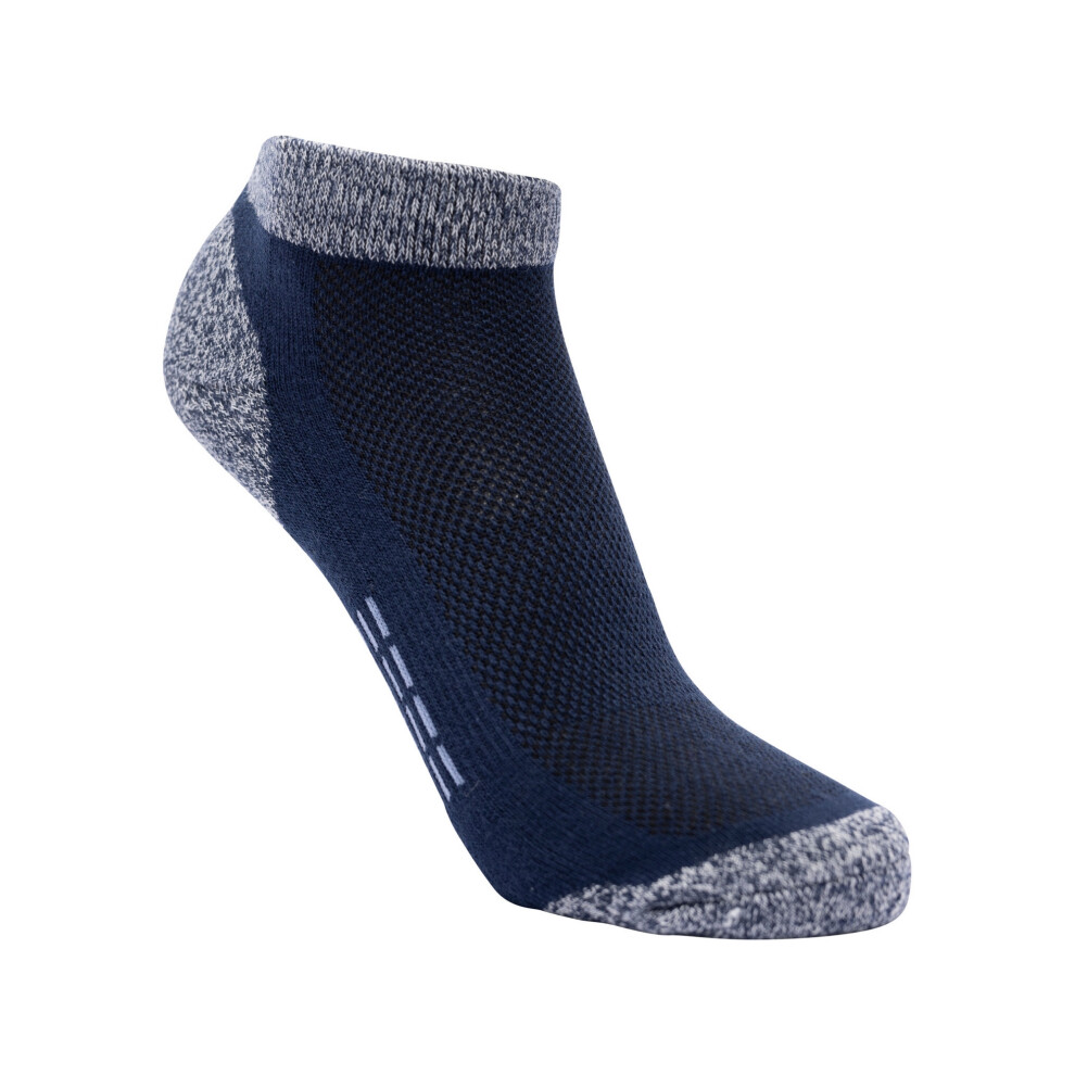 Trespass (12 Uk Child-3 Uk, Navy/Blue) Childrens/Kids Champ Sports Ankle Socks (Pack Of 2)