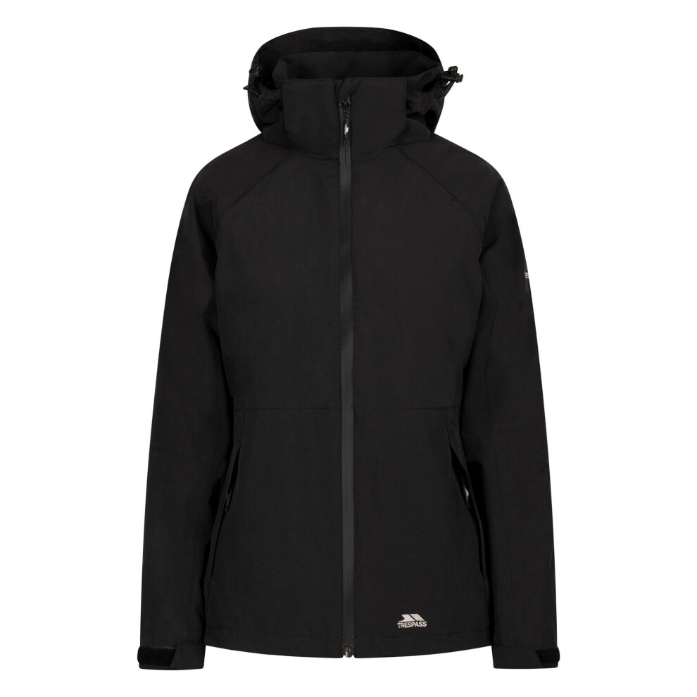 Trespass (Xxl, Black) Womens/Ladies Tilbury Tp75 Waterproof Jacket