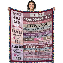 Throw Blanket for Sisters 50x60 inches