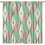 Mid Century Curtains Retro 50s Pattern 2 Panels 42x54 in 1