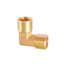 Brass Elbow Connector Female x Male 1 piece