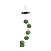 Hummingbird Feeder Wind Chime Outdoor Garden Decor with