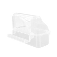 Platform Bird Feeder Outdoor Clear Spill-Proof Food Box