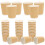 Yellow Paper Coffee Cups Ergonomic Design 6 oz 1
