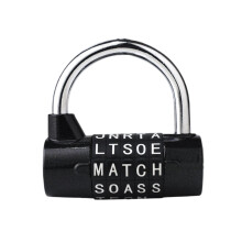 5-Digit Combination Padlock for Cabinet Luggage Wardrobe