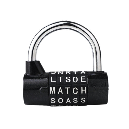 5-Digit Combination Padlock for Cabinet Luggage Wardrobe