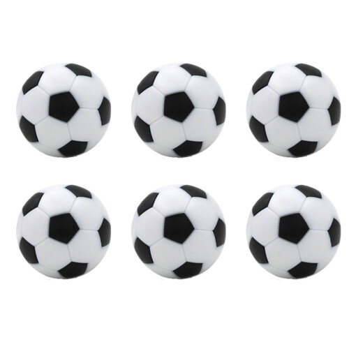 Foosball Replacement Balls ABS Plastic 6-Pack 32mm
