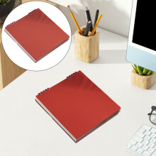 Grid Notebook Spiral-Bound with 10 Rings Waterproof Graph