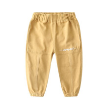 Boys Slim Jeans Adjustable Waist Loose Fit Khaki Cargo