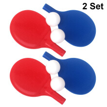 NICEXMAS Table Tennis Racket Set Lightweight Plastic 2 Sets