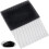 Black Nylon Net Mesh Fabric 3 Yard 10 Inch Wide 0.2mm Thick 1
