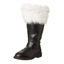 Santa Boots Thermal Winter Outdoor Shoes Black Size 10