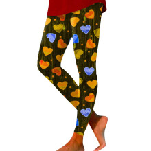 Women's Thermal Leggings Yellow M