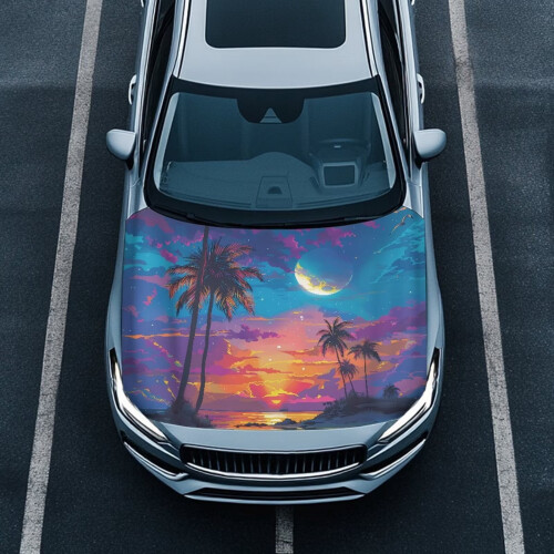 Car Hood Cover Polyester Windproof Waterproof for SUVs