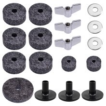 Cymbal Noise-reducing Pads Grey 18 Inch