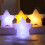 Set van 4 sterrenlichtobjecten voor-Roze roze licht 10