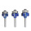 Z4 Corner Round Router Bit Set R1 R2 R3 3 pcs 1