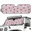 Windshield Sunshade for Jeep Wrangler and Gladiator 1