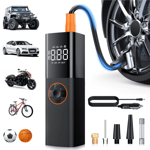 Portable Cordless Tire Inflator Air Compressor 150 PSI with