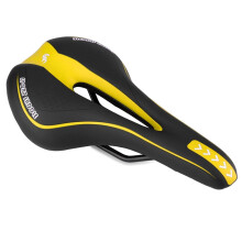 YAFEE MTB Bike Saddle Soft Breathable Hollow Cushion Black