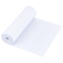 Rectangle Non-Woven Felt Fabric White Smoke 240x1mm 3m Roll