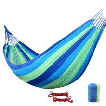 Cotton Hammock with Tree Cord 660 lb Portable Travel Bag