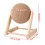 Sisal Cat Scratching Ball Toy with Solid Wood Base 1