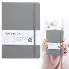 A5 Lined Journal Notebook Leather Cover 200 Pages
