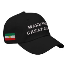 DAMAI Ireland Baseball Cap Adjustable Trucker Hat Black