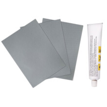 PVC Paddle Board Repair Patch Kit Grey 4 Pieces