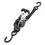 Motorcycle Tie Down Strap Set Polyester Ratchet Hook 4 Pack 1