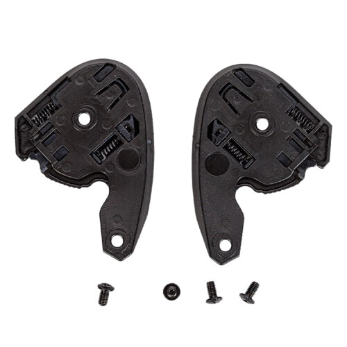 Helmet Mount Base for HJC C10 - Secure Attachment, 2 pcs
