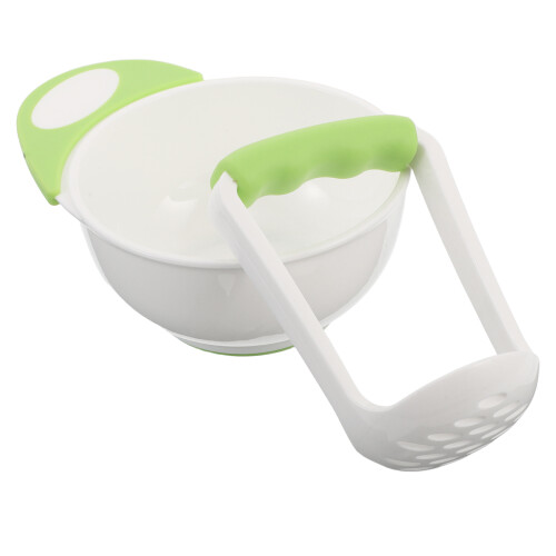 Portable Mashing Bowl Green Lightweight 1 Set