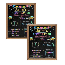 MOQIN Chalkboard Sign Wooden 10x12 in