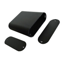 Aluminum Instrument Box for Electronics 25x70x75mm