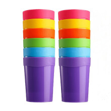 Chainplus Plastic Tumblers 13.5 oz BPA Free Dishwasher Safe
