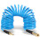 Air Compressor Hose with Coupler and Plug 10m PU Recoil 1