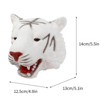 Animal Hand Puppets Realistic Soft Rubber Toy 1 Piece