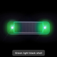 Mini LED Solar Car Warning Light Wireless Dummy Alarm Lamp