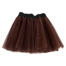 Girls Tutu Skirt Solid Color Tulle Ballet Dance Dress