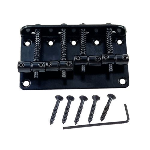 CIYISON 4-String Bass Bridge Assembly Vintage Style