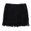 Franges en daim, pompon en cuir noir double face 2.18 1