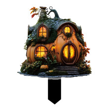 Halloween pumpa husdekoration akryl utomhus trädgård