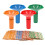 Coin Storage and Sorter Tubes 4-Color Coded 1