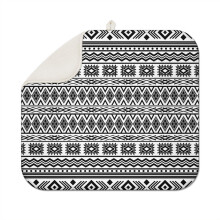 Tapis d'égouttage bohème 40 x 45 cm en microfibre lavable