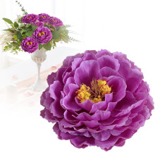Têtes de pivoines artificielles (1 pièce)