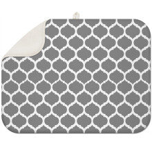 Tapis égouttoir à vaisselle bohème en microfibre 45,7 x 61 cm