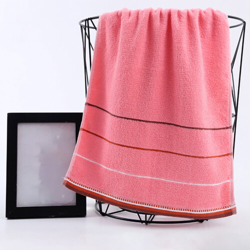 Serviette de ménage rayée, absorbante, épaisse et douce, 33 x 71 cm