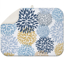 Tapis d'égouttage de cuisine bohème en microfibre 45,7 x 61 cm